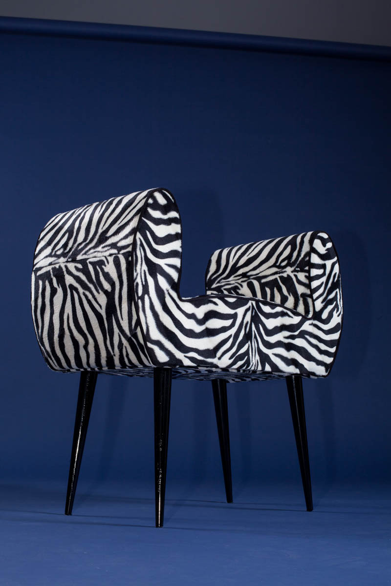 I'm the Wild One I'm the Wild One black white zebra chair