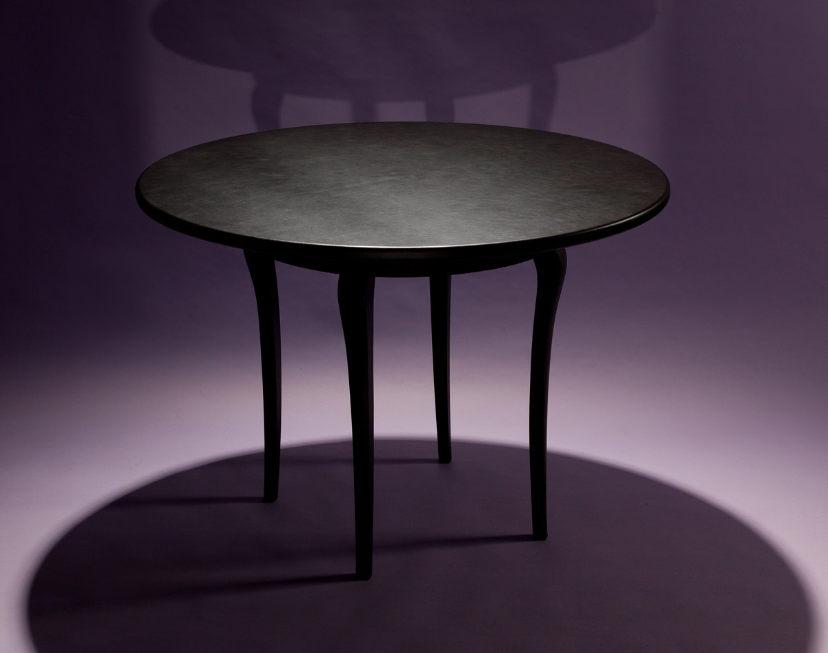 Strip Poker Table Strip Poker Table round horse skin table